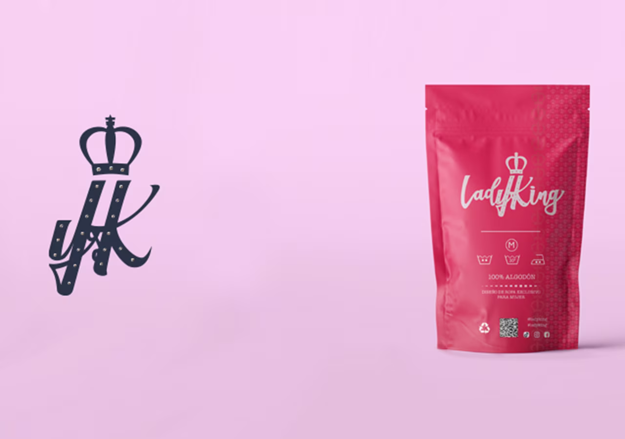 diseño marca para ropalady_king